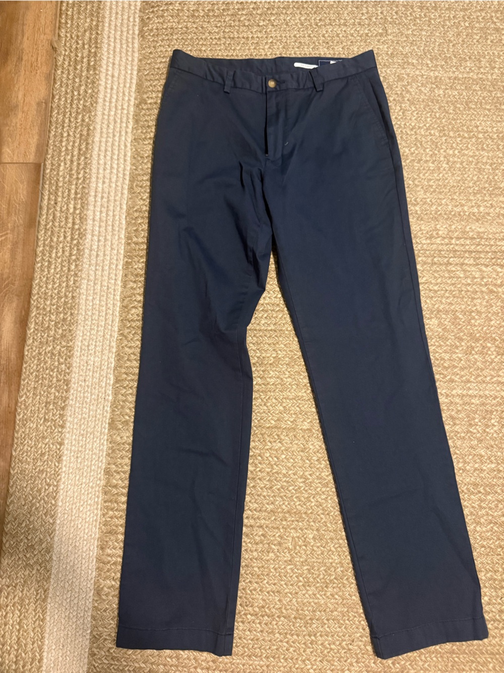 Vineyard Vines Men's Navy Stretch Chinos